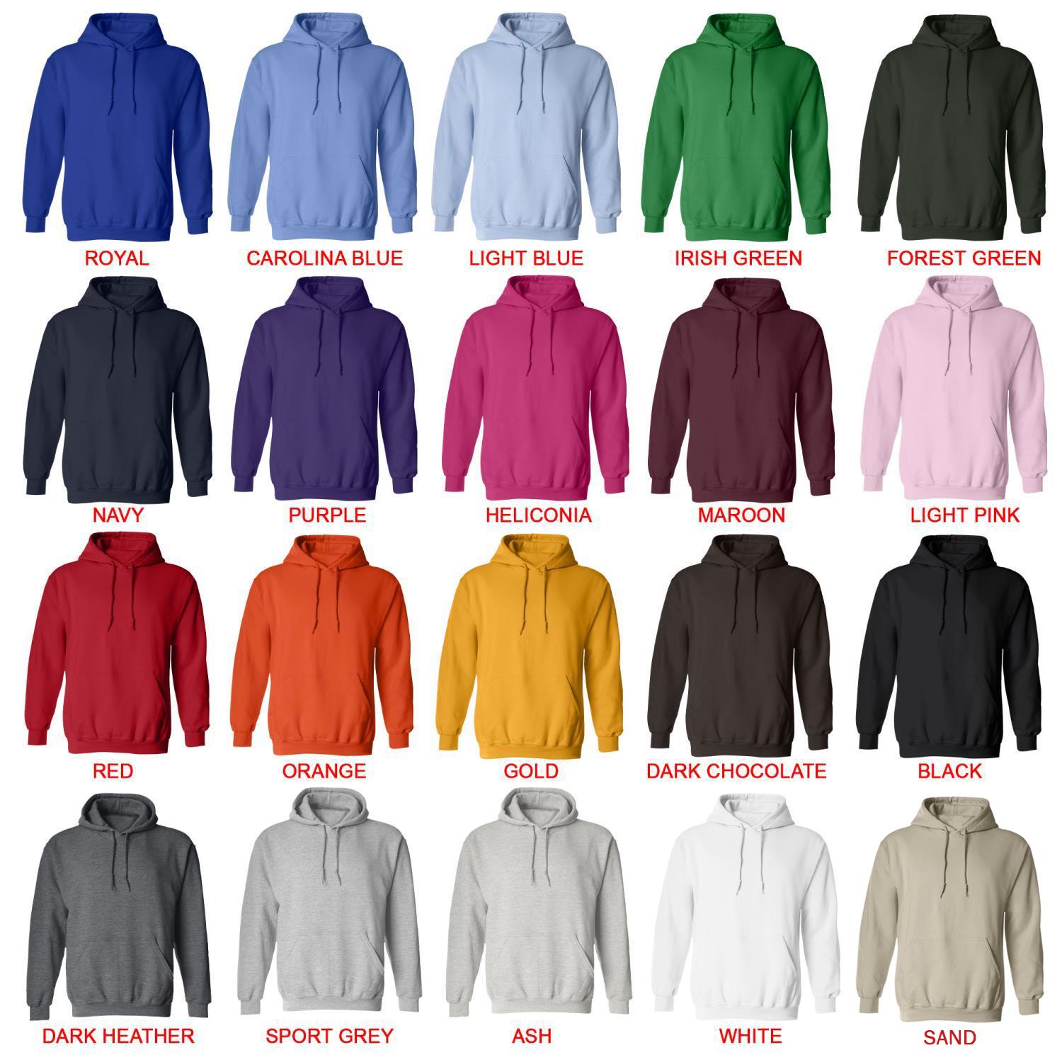 hoodie color chart - Legacy Of Monsters Store
