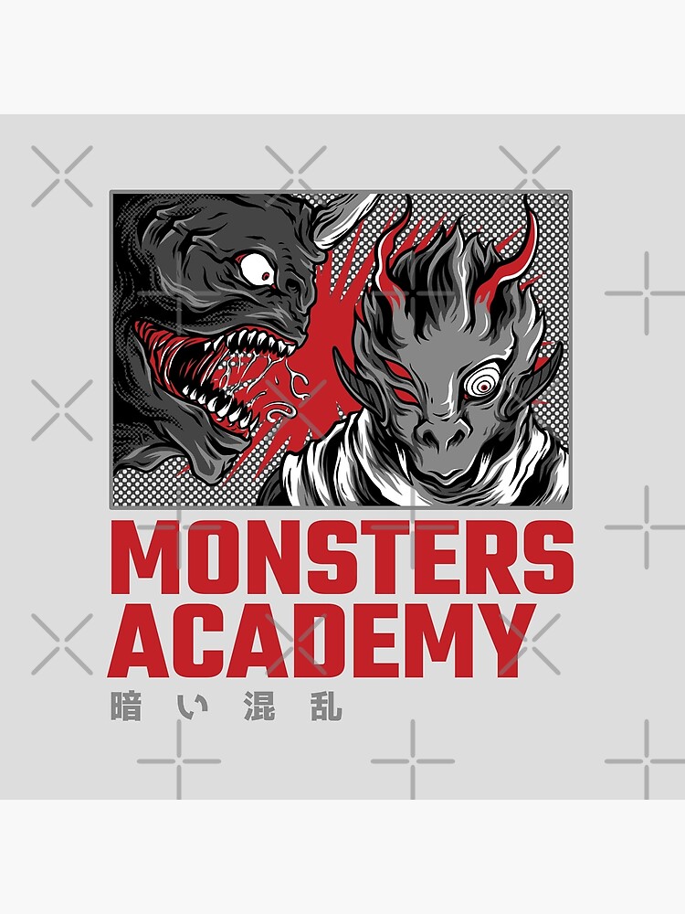 Monsters And Demons Throw Pillow - Image 2