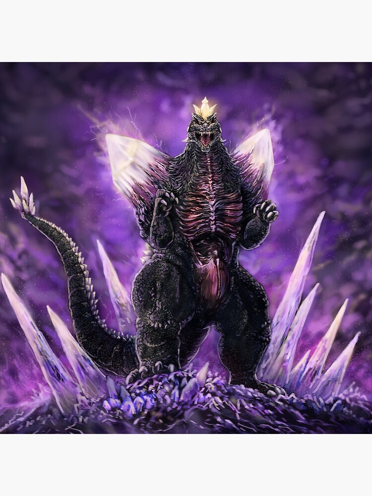 Legacy Of Monsters Spacegodzilla Shower Curtain - Image 2