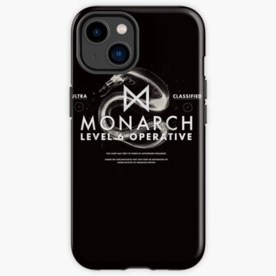Godzilla Vs Kong Monarch Operative Iphone Case