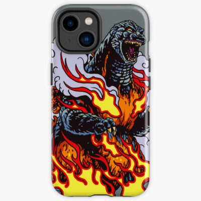 Burning Godzilla Iphone Case