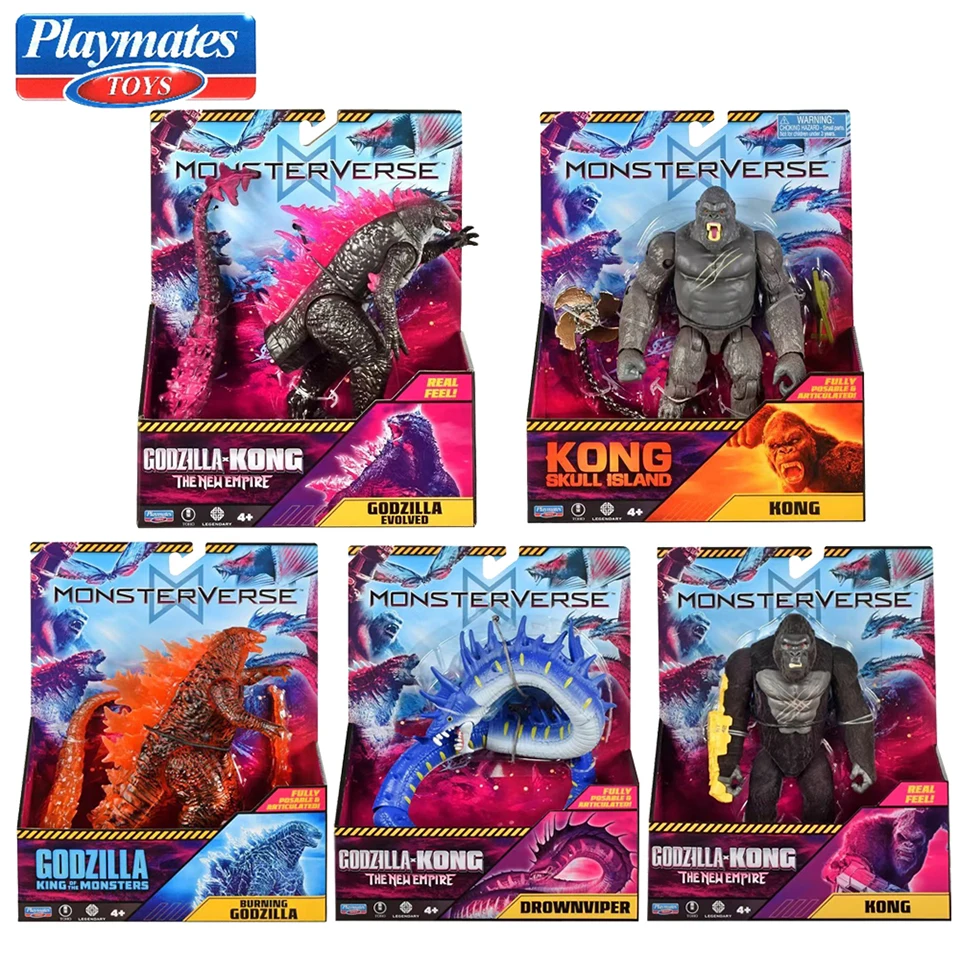 Godzilla Vs. Kong Action Figures