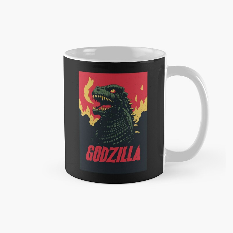 Raw Roaring Godzilla Mug