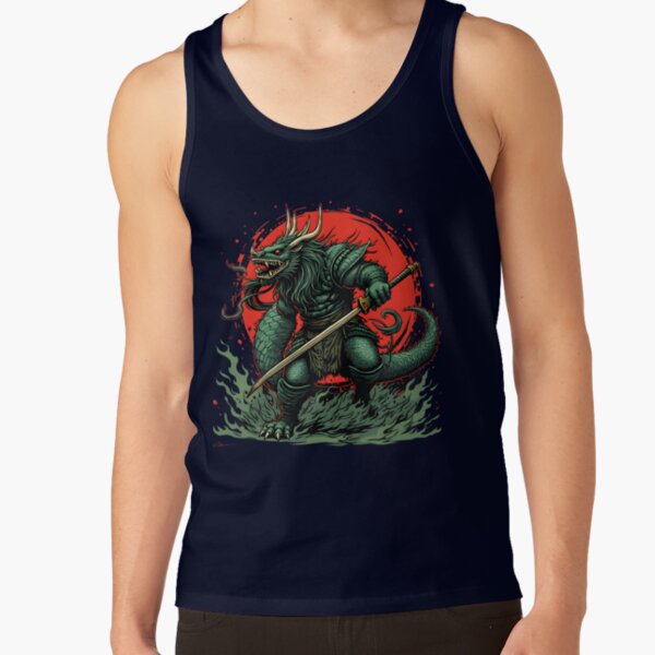 Mythical Dragon Warrior Tank Top - Image 5