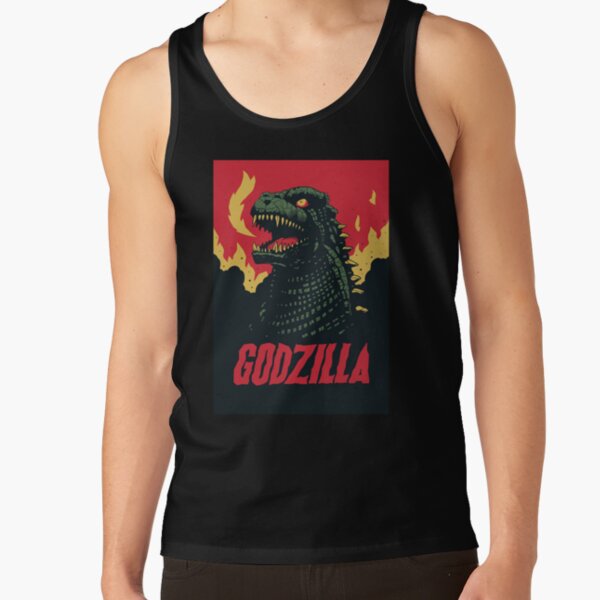 Raw Roaring Godzilla Tank Top
