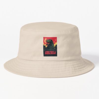 Raw Roaring Godzilla Bucket Hat
