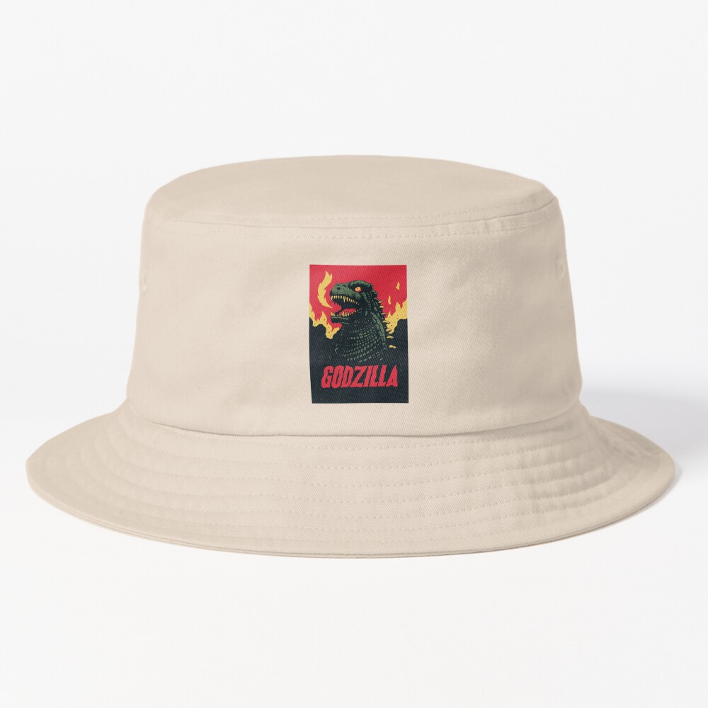 Raw Roaring Godzilla Bucket Hat