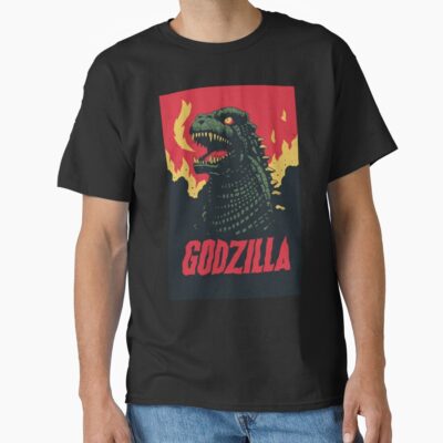 Raw Roaring Godzilla T-shirt