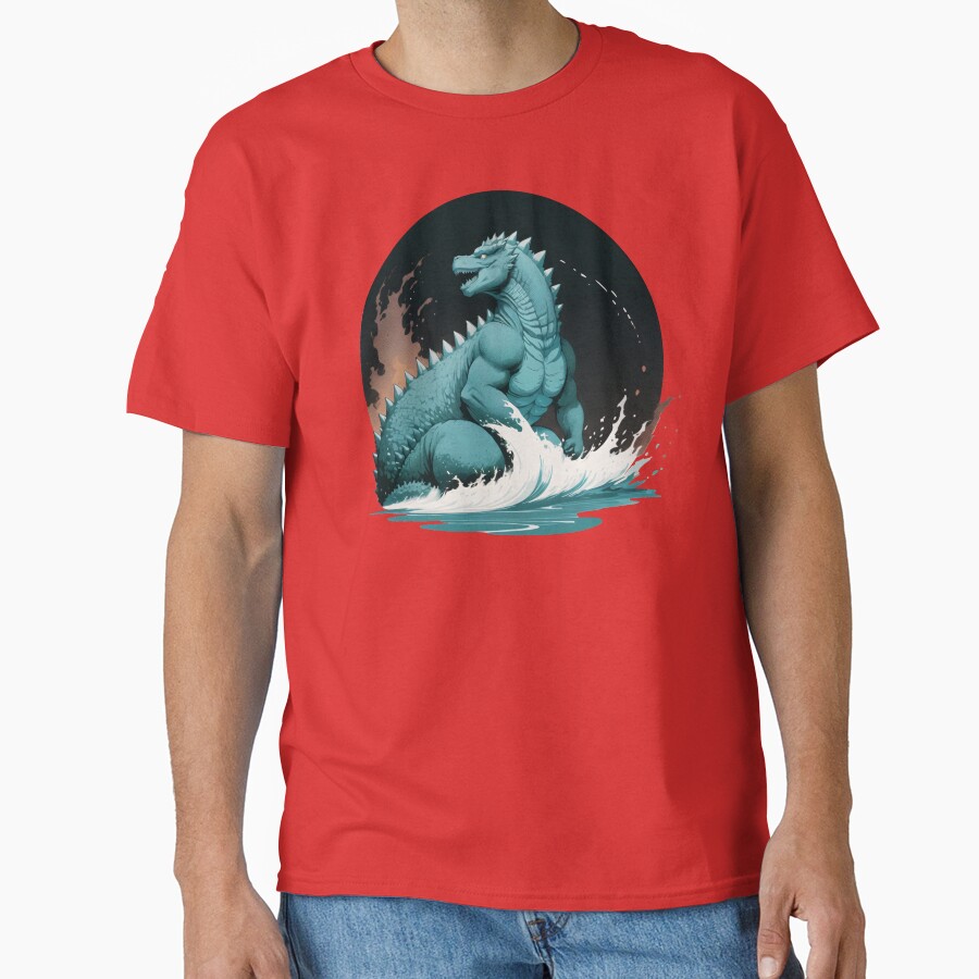 New Arrival Godzilla Monster T-shirt - Image 5
