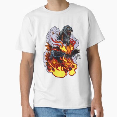Legacy Of Monsters Burning Godzilla T-shirt