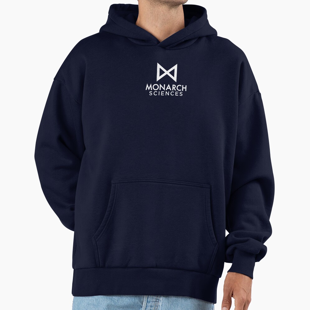 Monarch Sciences White Hoodie - Image 4
