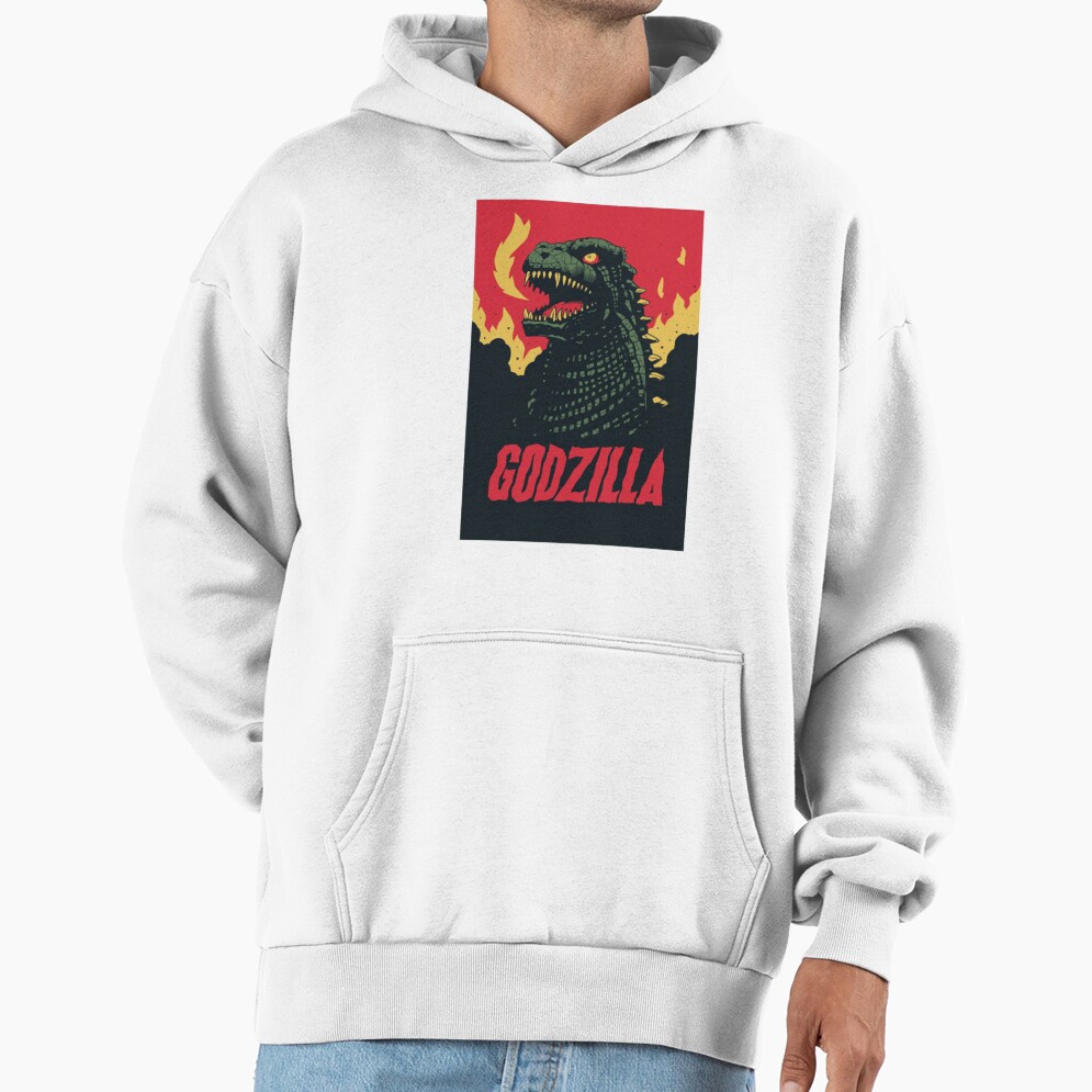 Raw Roaring Godzilla Hoodie - Image 2