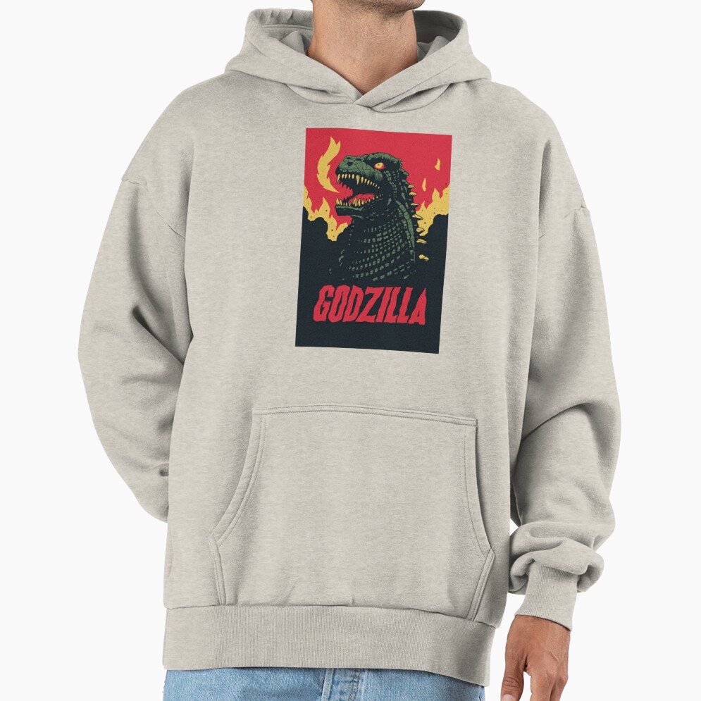 Raw Roaring Godzilla Hoodie - Image 3