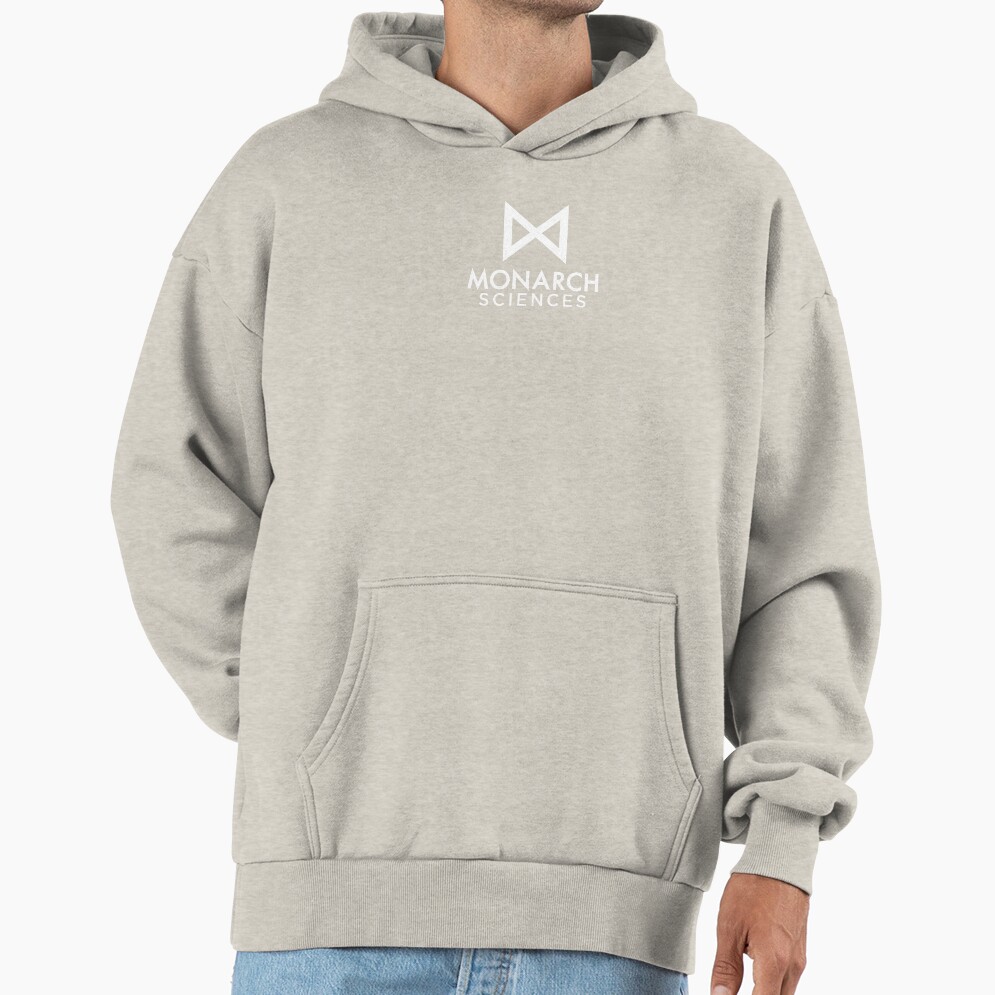 Monarch Sciences White Hoodie - Image 2