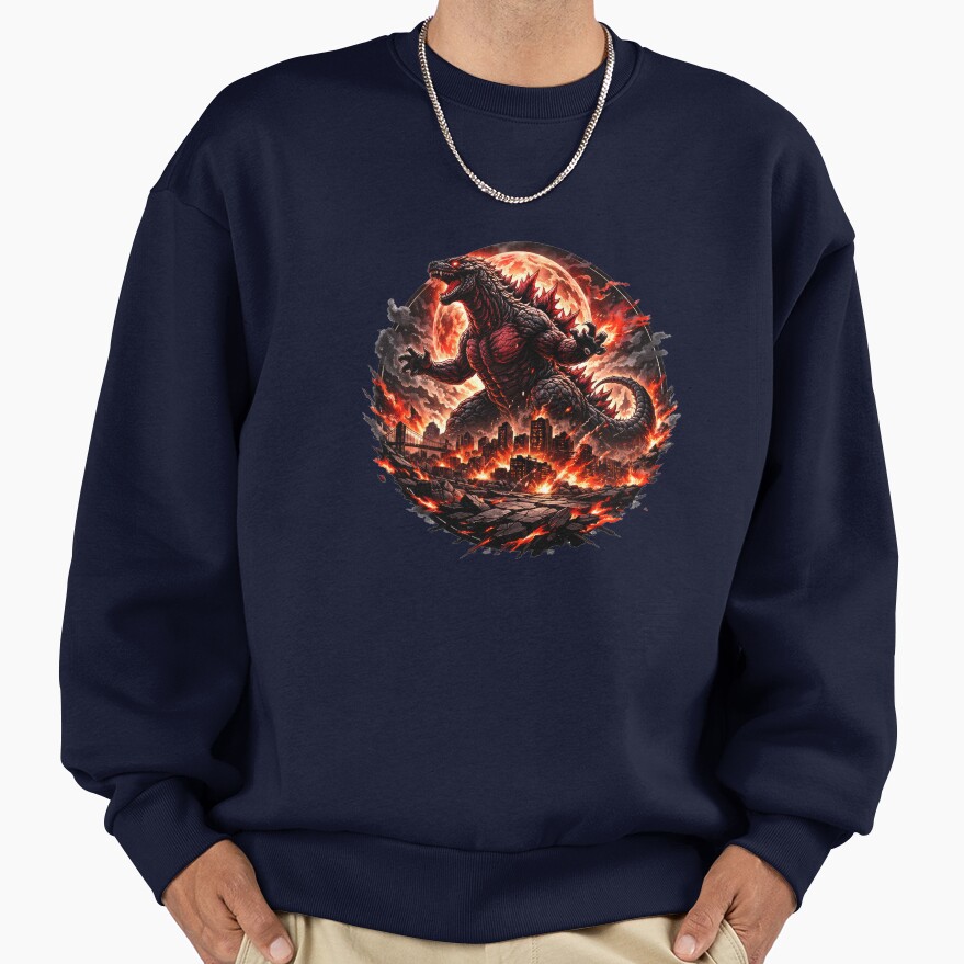 Godzilla Kaiju Sweatshirt - Image 5