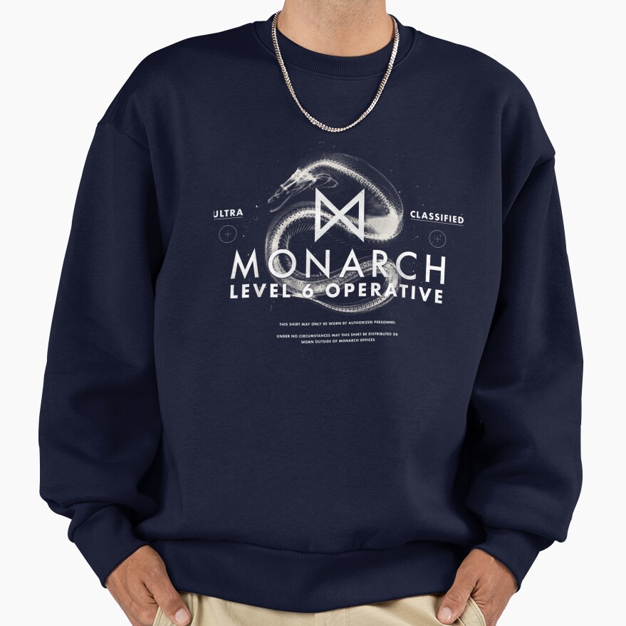 Godzilla Vs Kong Monarch Operative Sweatshirt - Image 4