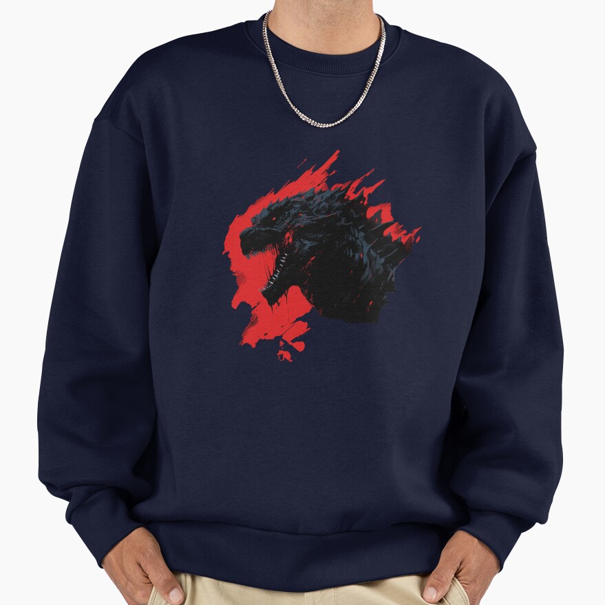 Hot Collection Godzilla Sweatshirt - Image 5