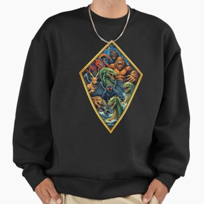Cryptid Mashup Art Sweatshirt