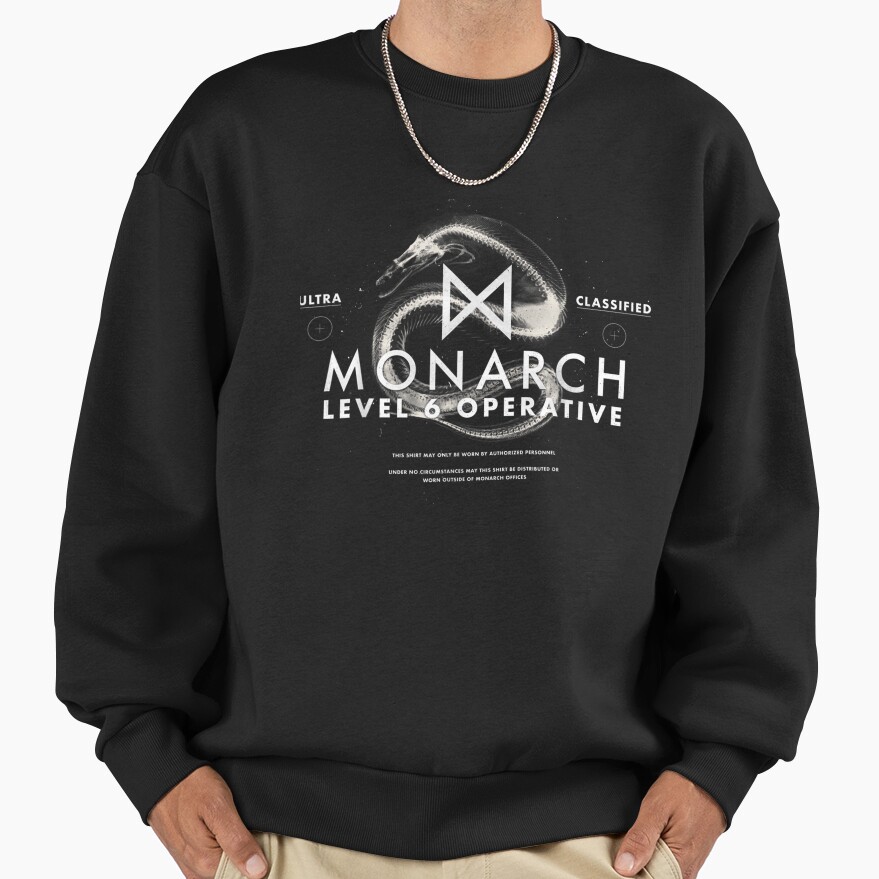 Godzilla Vs Kong Monarch Operative Sweatshirt