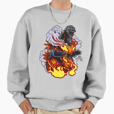 Legacy Of Monsters Burning Godzilla Sweatshirt