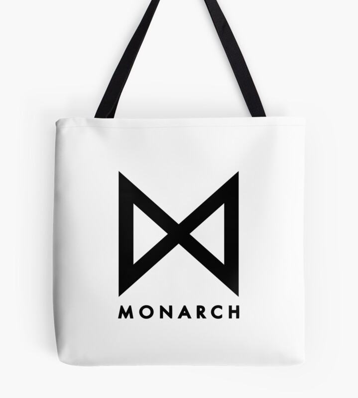 Legacy Of Monster Black And White Logo Tote Bag