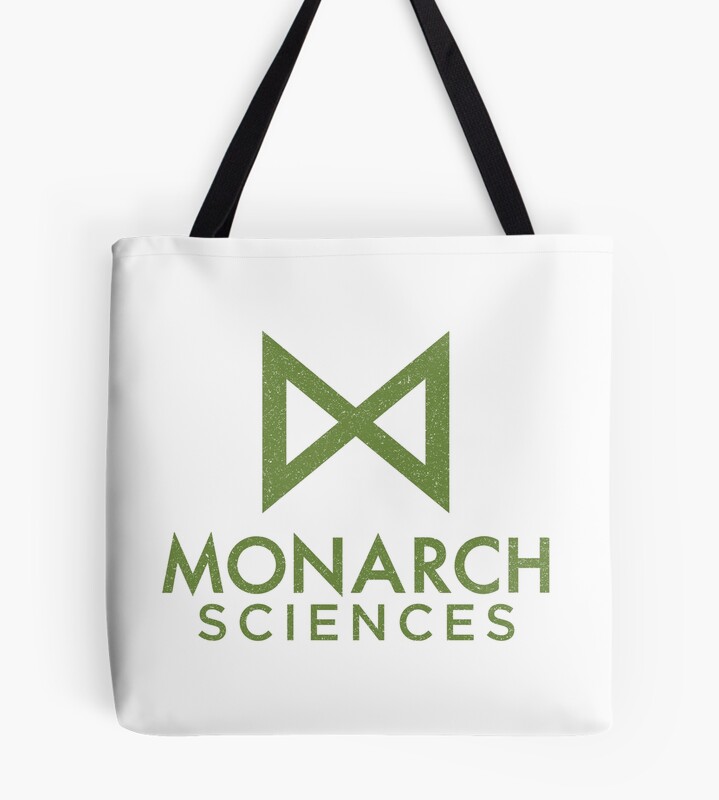 Monarch Sciences Green Tote Bag