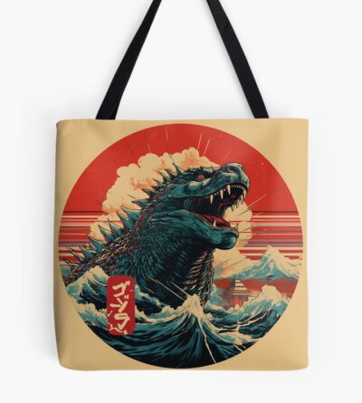 Legacy Of Monsters Godzilla Vintage Tote Bag