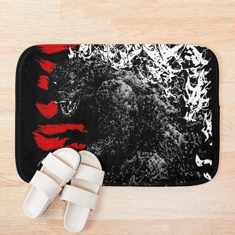 New Gojira Millenium Godzilla Shin Bath Mat - Image 3