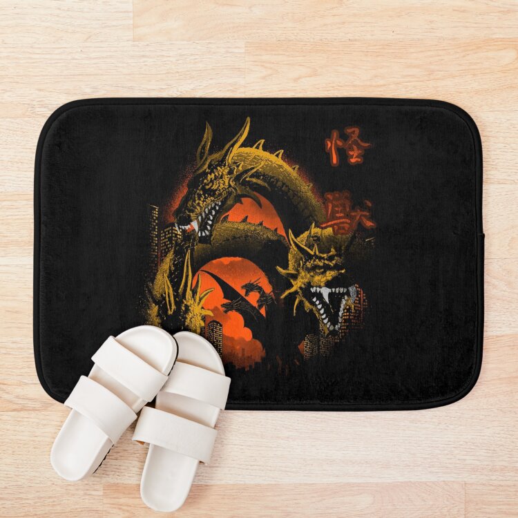 Monster Zero Kaiju Bath Mat - Image 3