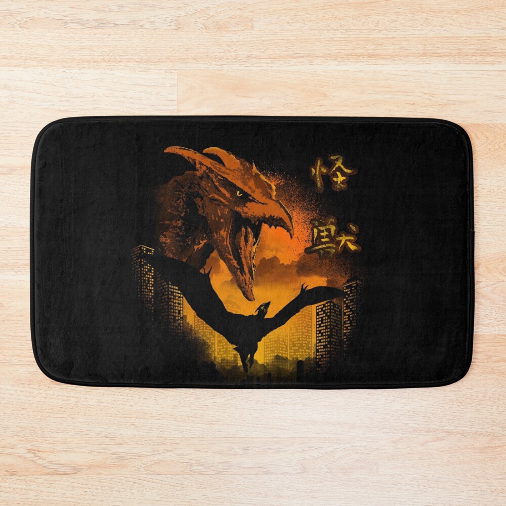 Pteranodon Kaiju Bath Mat
