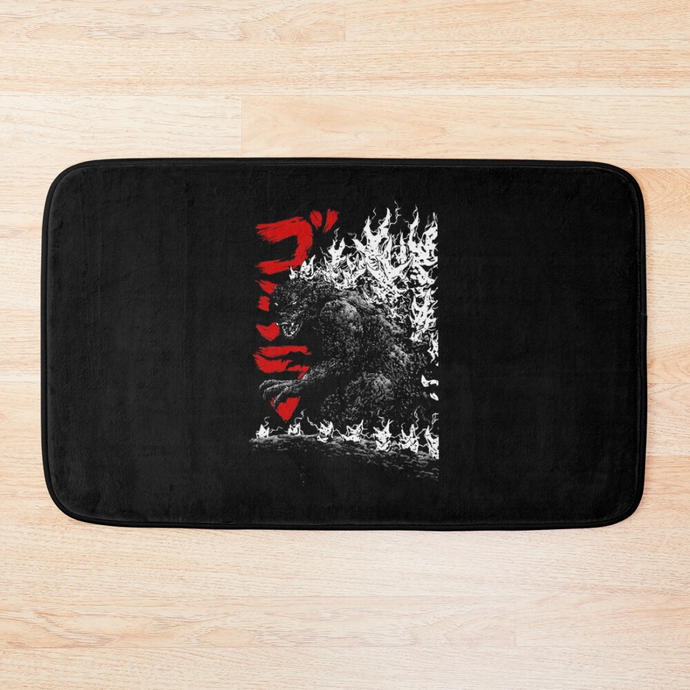 Gojira Millenium Godzilla Shin Bath Mat