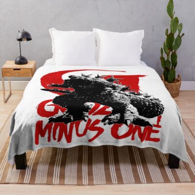 Legacy Of Monsters Godzilla Minus One Throw Blanket