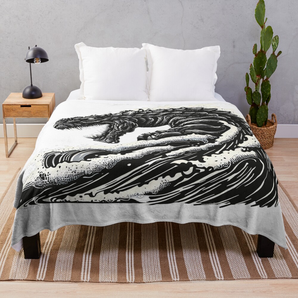 The Colossal Surge Throw Blanket