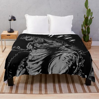 Monarch Legacy Of Monsters Bassic Throw Blanket
