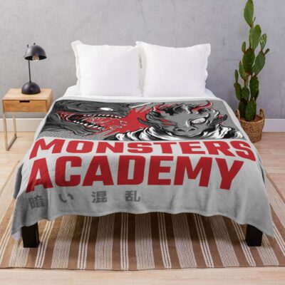 Monsters And Demons Throw Blanket