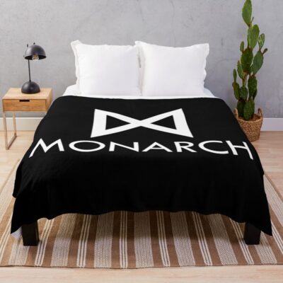 Monarch Sciences Standard Logo Throw Blanket
