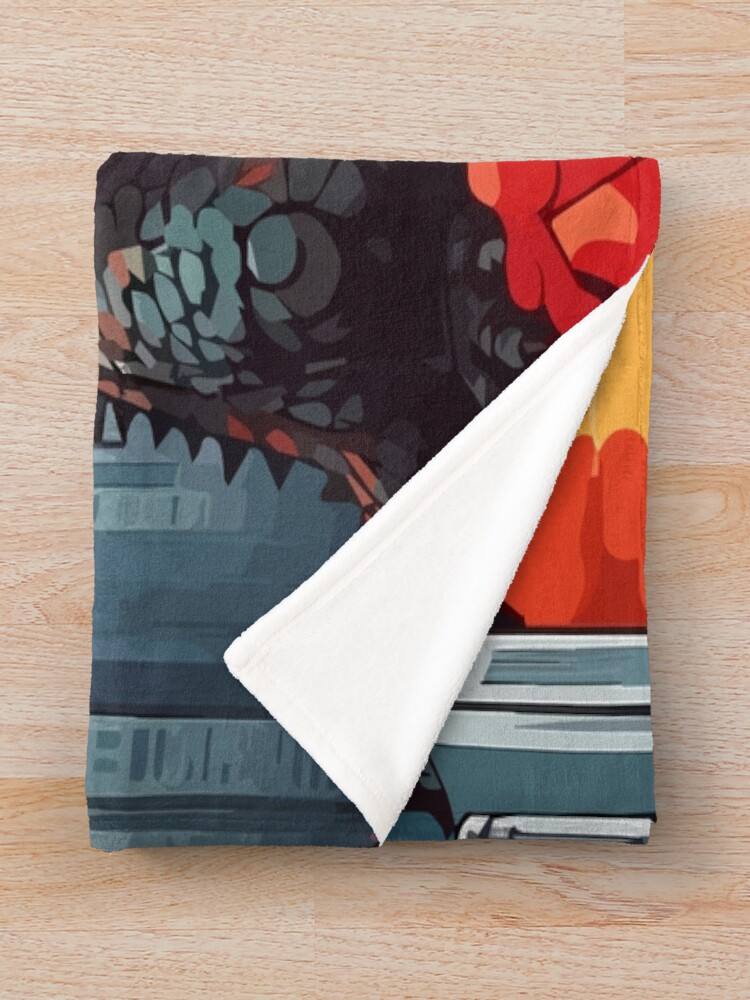 Monarch Legacy Of Monsters Logo Throw Blanket - Image 2