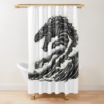 The Colossal Surge Shower Curtain