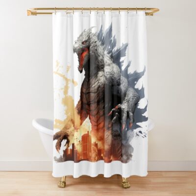 Legacy Of Monsters Godzilla Shower Curtain