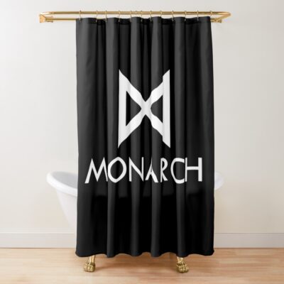 Monarch Sciences Standard Logo Shower Curtain