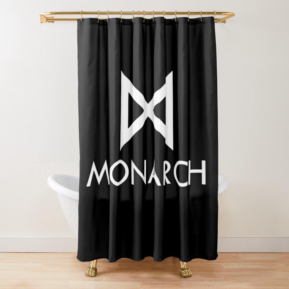 Monarch Sciences Standard Logo Shower Curtain