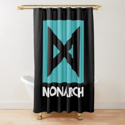 Monarch Logo Inspired By Kong Shower Curtain