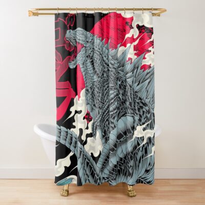 The King Of Monster Shower Curtain