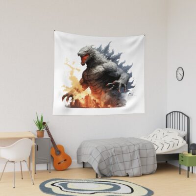 Legacy Of Monsters Godzilla Tapestry