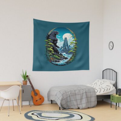 Monarch Legacy Of Monsters Godzilla Water Tapestry