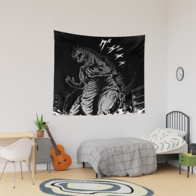 Monarch Legacy Of Monsters Tapestry