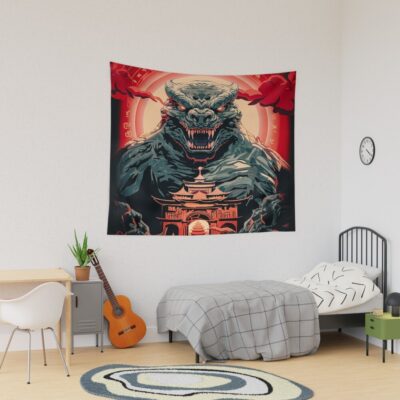 Monarch Legacy Of Monsters Godzilla Tapestry
