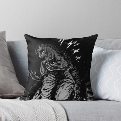 Best Monarch Legacy Of Monsters Throw Pillow