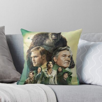 Monarch Legacy Of Monsters Colorfull Throw Pillow