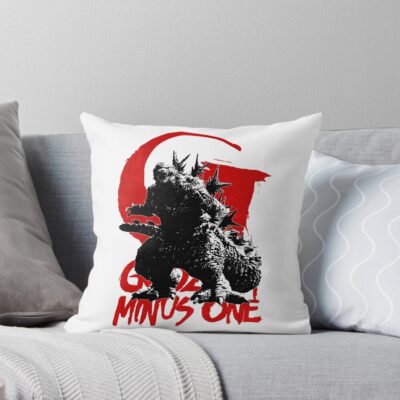 Legacy Of Monsters Godzilla Minus One Throw Pillow